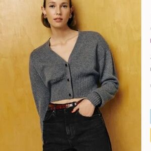 Reformation Hana Cashmere Cardigan